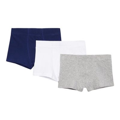 Pack of three boys' assorted trunks
